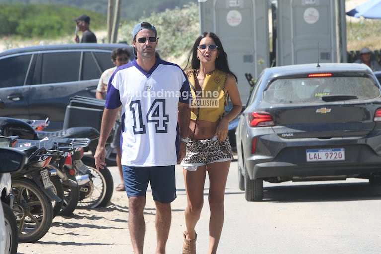 Zaira Nara y Facundo Pieres en Punta del Este.