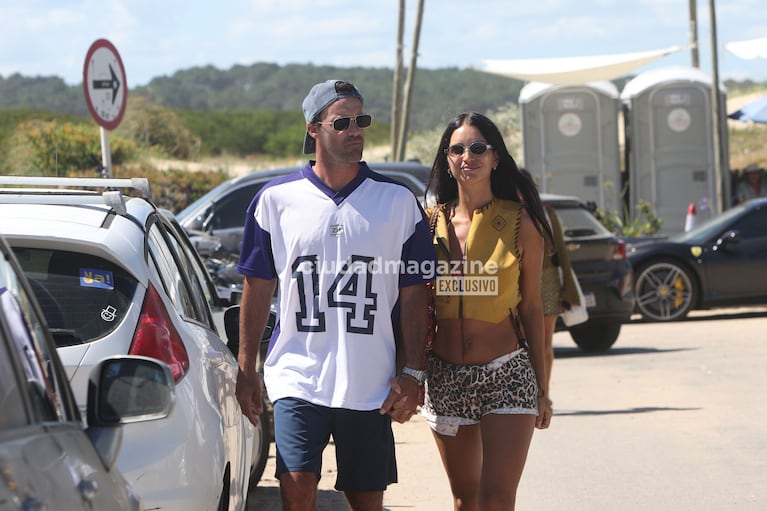 Zaira Nara y Facundo Pieres en Punta del Este.