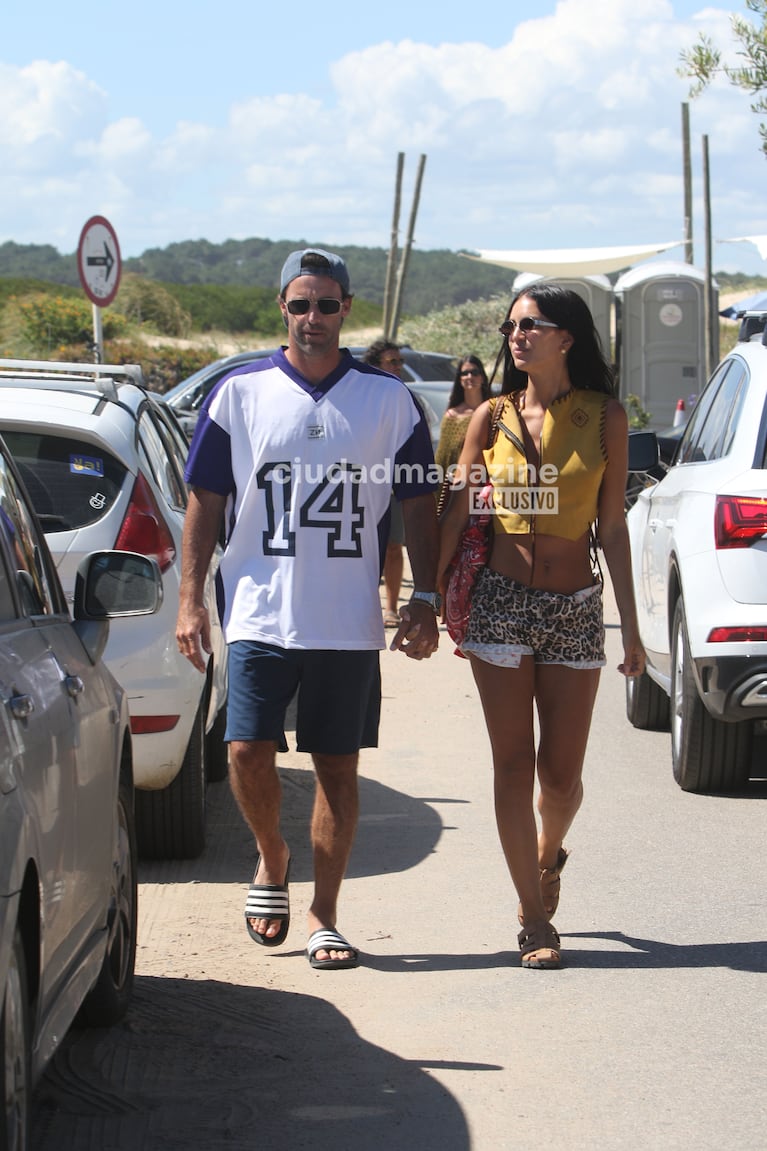 Zaira Nara y Facundo Pieres en Punta del Este.