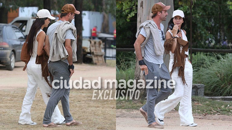 Zaira Nara y Facundo Pieres en Punta del Este (Fotos: GM Press). 