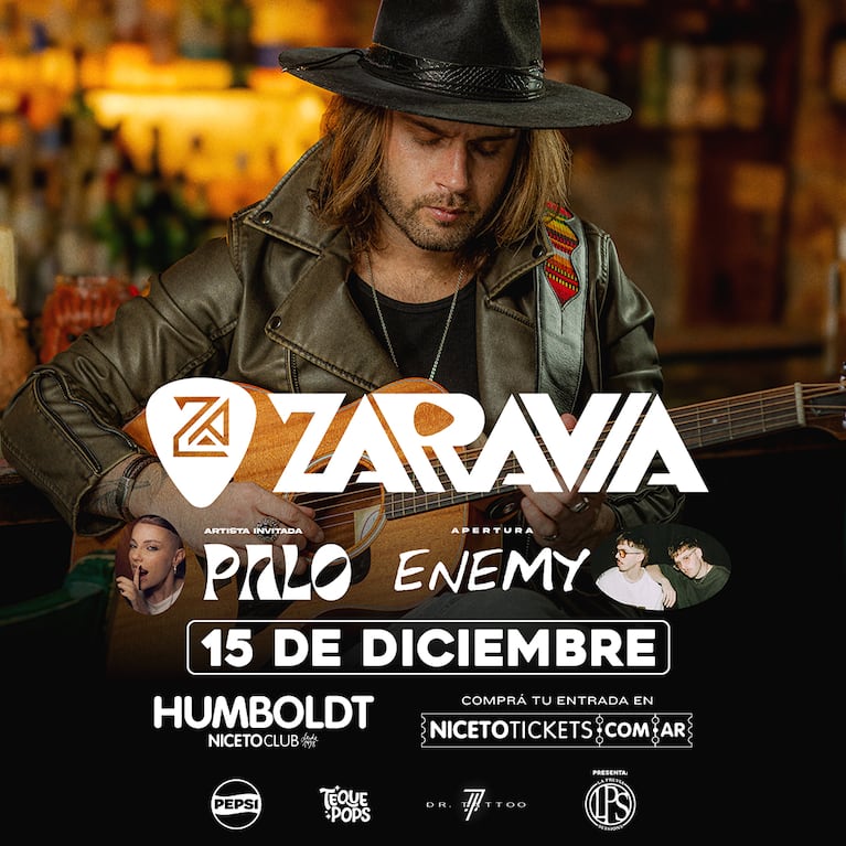 Zaravia presenta “Inmutable” en Argentina en el marco de su gira mundial